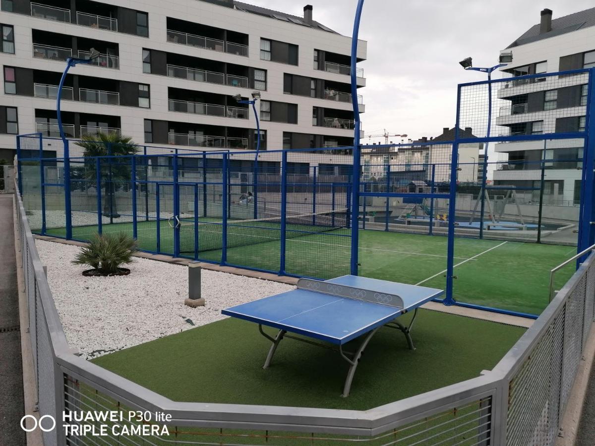 Luminoso Apartamento En Circulo Miramar Luanco Exterior foto