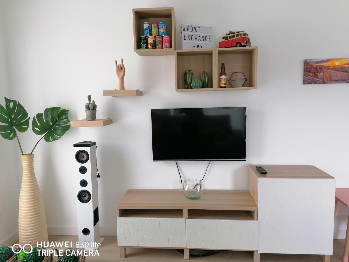 Luminoso Apartamento En Circulo Miramar Luanco Exterior foto